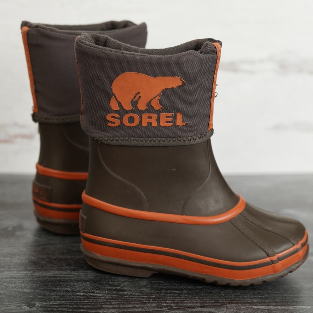 Sorel rain boots fleece lined